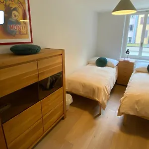 H2 With 3,5 Rooms, 2br, Living And Kitchen, And Quite Apartment